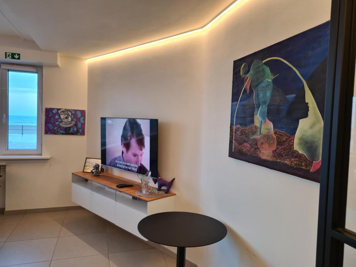 Frontaal Gelijkvloers Seaview 80M² 2 Slp Apartment Oostende Bagian luar foto