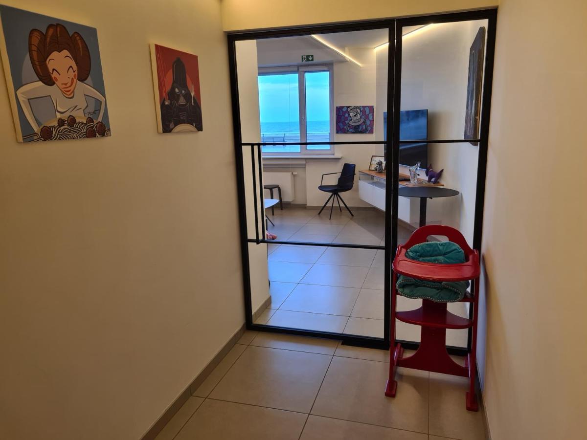 Frontaal Gelijkvloers Seaview 80M² 2 Slp Apartment Oostende Bagian luar foto