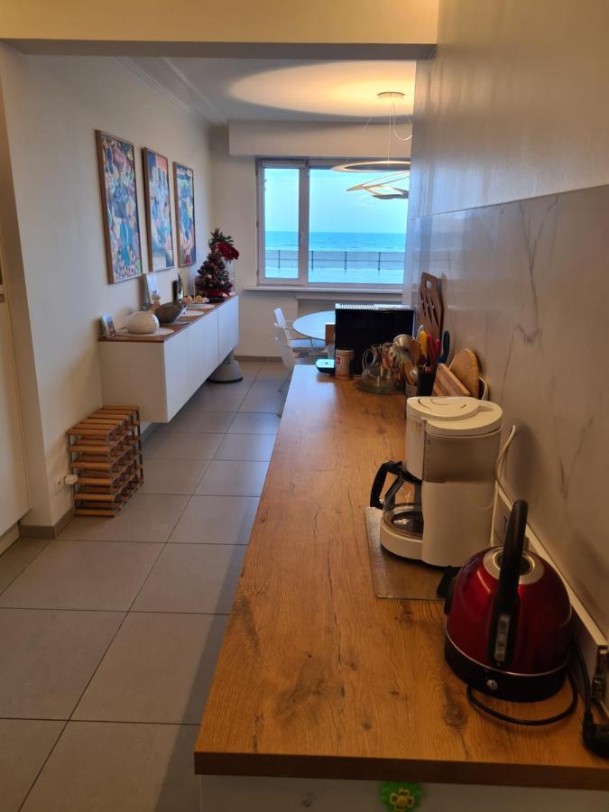 Frontaal Gelijkvloers Seaview 80M² 2 Slp Apartment Oostende Bagian luar foto