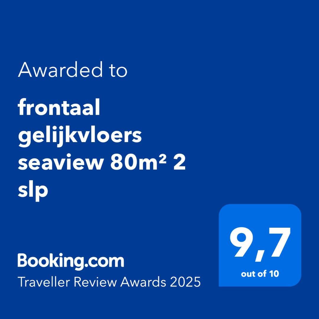 Frontaal Gelijkvloers Seaview 80M² 2 Slp Apartment Oostende Bagian luar foto